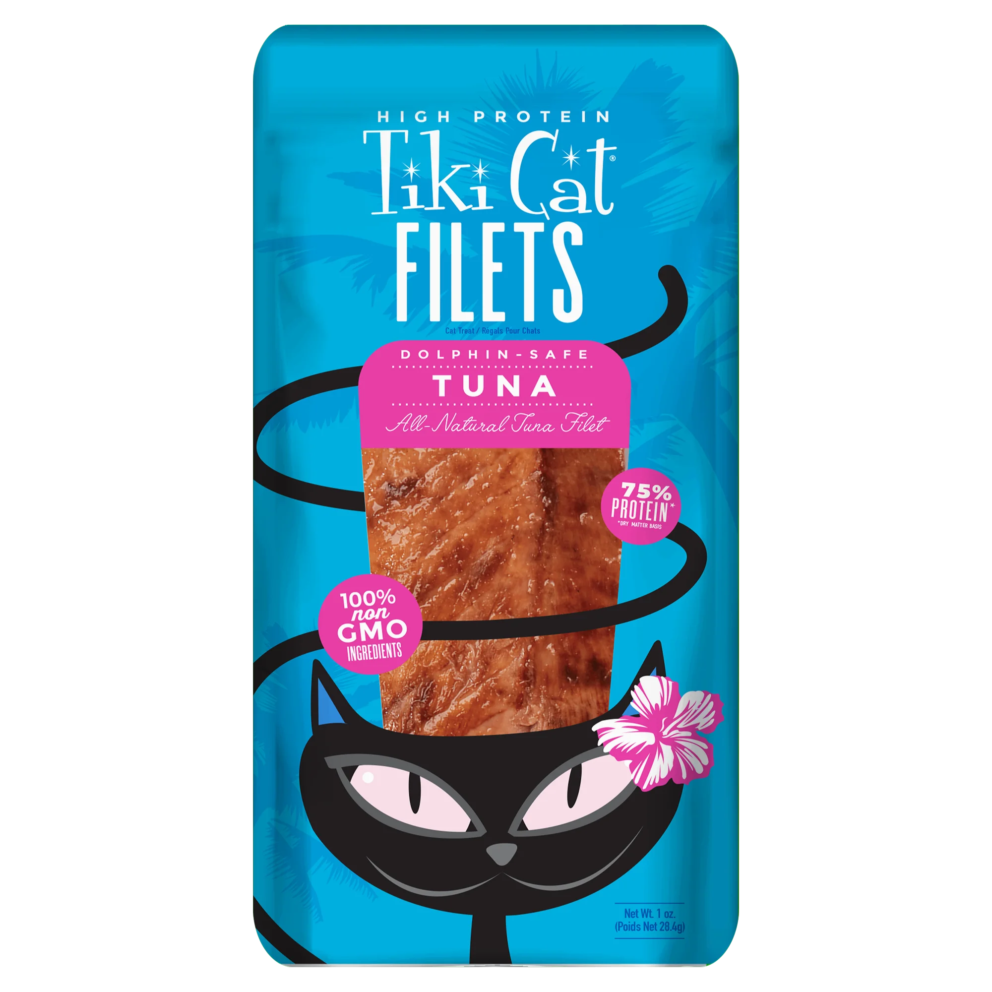 Tiki Cat Filets Delphine-Safe Tuna, 1 oz.