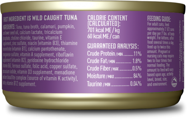 Tiki Cat Aloha Friends Tuna, Calamari & Pumpkin in Broth Grain-Free Cat Wet Food, 85g - Image 3
