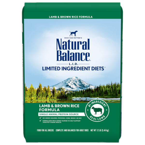 Natural Balance Limited Ingredient Diets Lamb & Brown Rice Formula Dry Dog Food