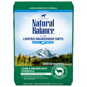 Natural Balance Limited Ingredient Diets Lamb & Brown Rice Formula Dry Puppy Food