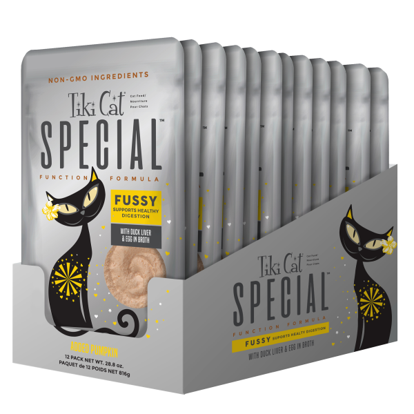 Tiki Cat Special Fussy! Supports Healthy Digestion Cat Wet Food, 68g - Image 4