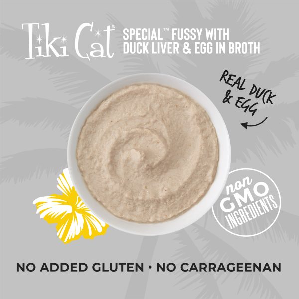 Tiki Cat Special Fussy! Supports Healthy Digestion Cat Wet Food, 68g - Image 2