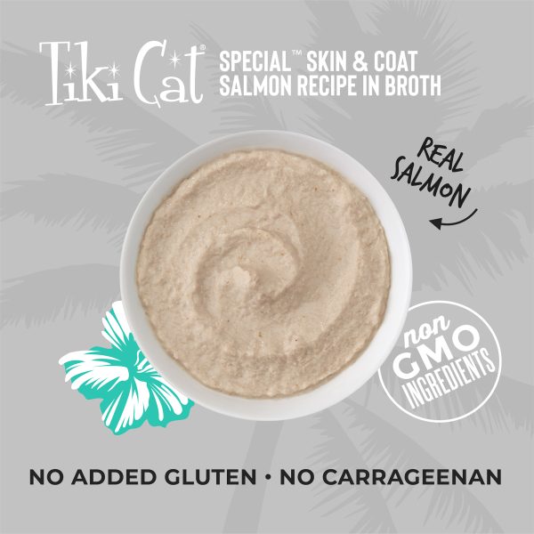 Tiki Cat Special! Skin and Coat, Cat Wet Food, 68g - Image 2