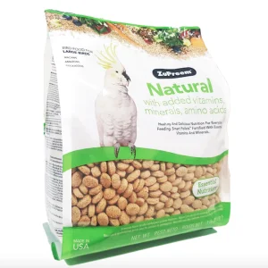 Zupreem Natural Avion Diet for Macaws, Cockatoos, Amazons, 3lb