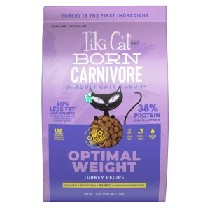 TikiCat Born Carnivore LIGHT! Turkey BAKED Dry Cat Food, 1.27 kg