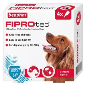 Beaphar FIPROtec® Spot-On for Medium Dogs