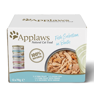Applaws Fish Selection in Broth, 12 Cans