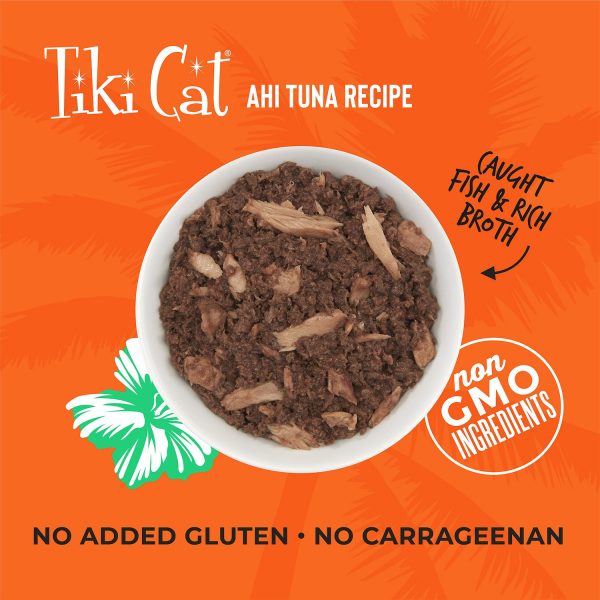 Tiki Cat Hawaiian Grill Ahi Tuna Wet Cat Food, 79g - Image 2