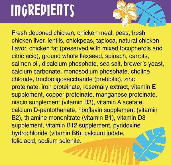 Tiki Dog Aloha Petites Chicken Luau Grain-Free BAKED Dry Dog Food - Image 3