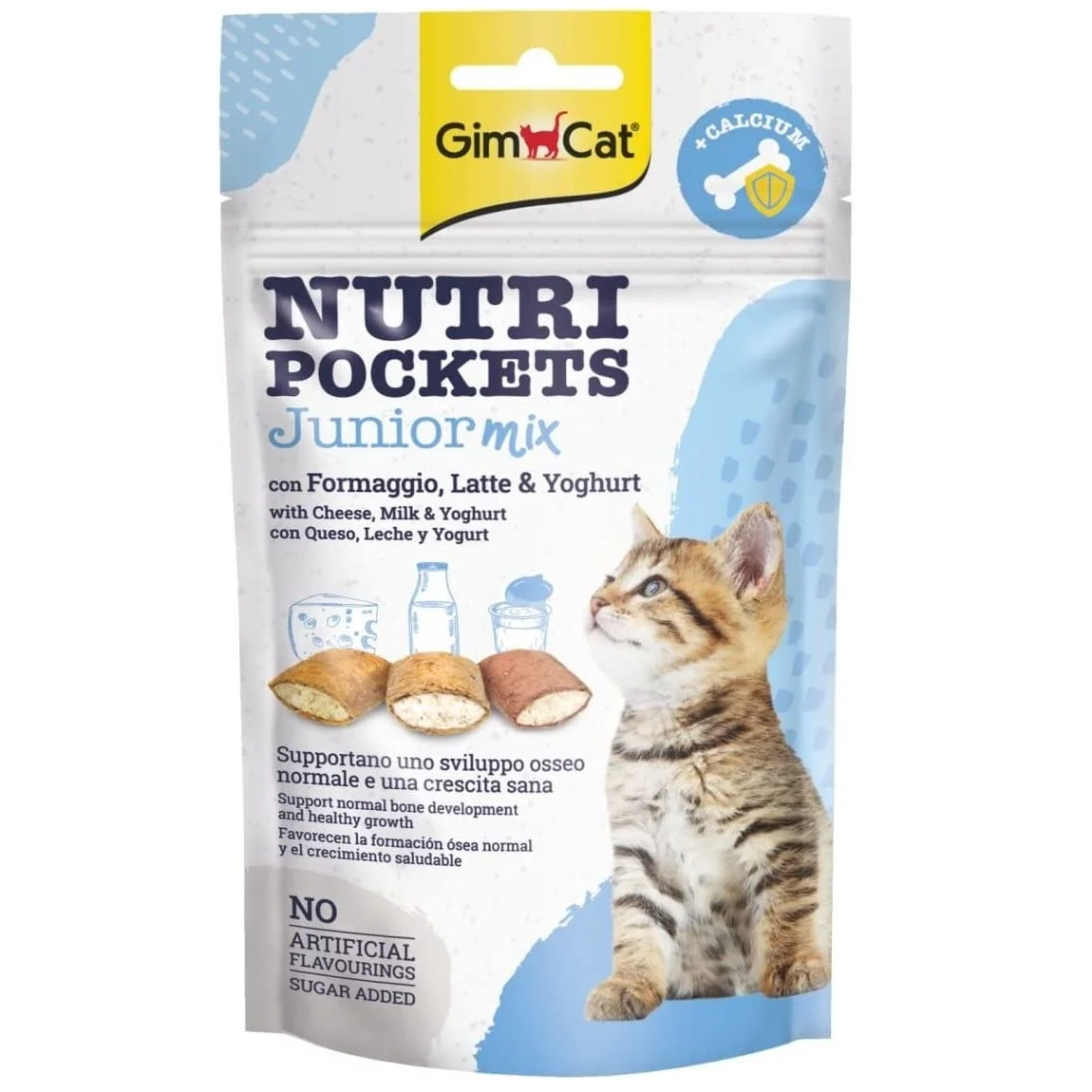 GimCat Nutri Pockets Junior Mix, 60g