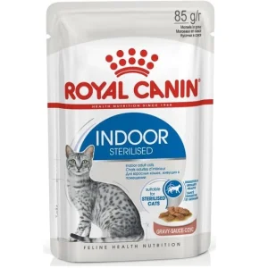 Royal Canin Indoor Sterilised Wet Cat Food, 85 g