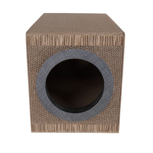 District 70 MIXTAPE Retro Cardboard Cat Scratcher Smart Pet Kuwait