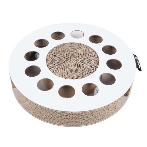 District 70 WHIRL Multifunctional Cat Toy, White - Image 6