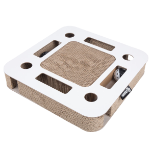 District 70 SPY Multifunctional Cat Toy, White