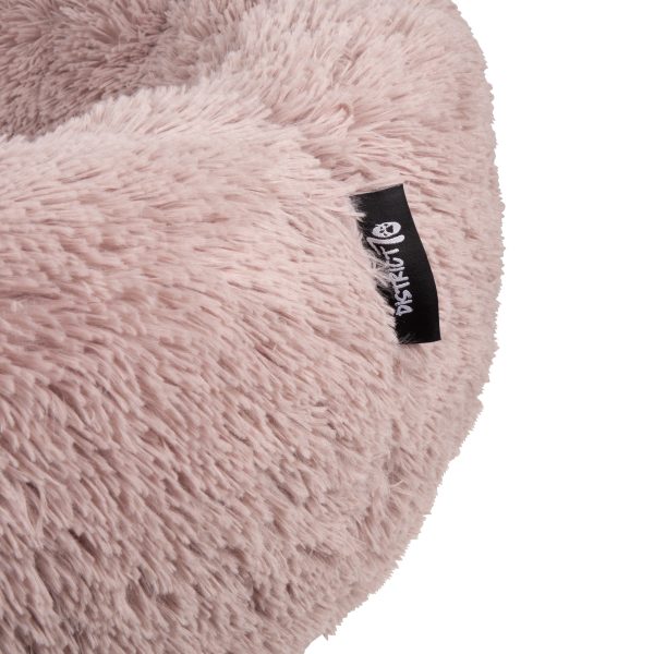 District 70 FUZZ Fluffy Donut Bed, Sand - Image 8