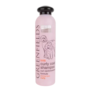 GreenFields Curly Coat Dog Shampoo, 250ml