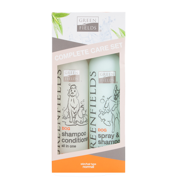GreenFields Complete Dog Care Set