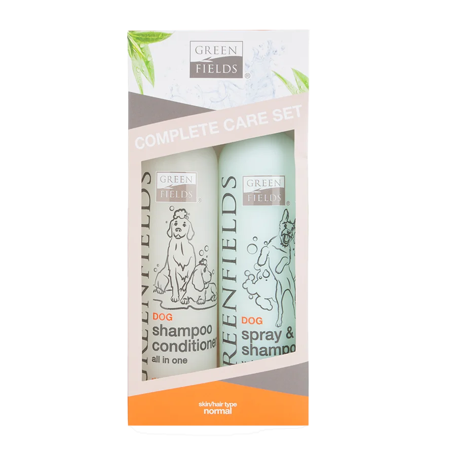GreenFields Complete Dog Care Set