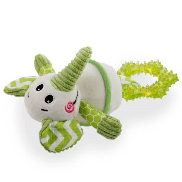 AFP Little Buddy Goofy Elephant With Dental Ring Dog Toy - Image 2