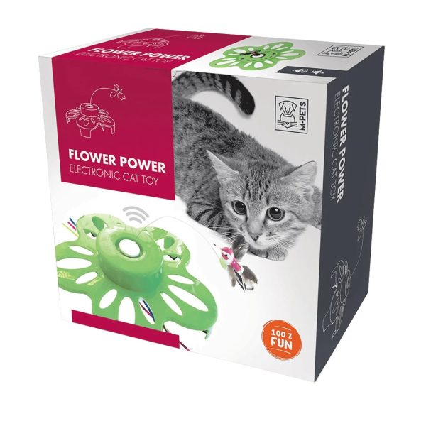 M-Pets Flower Power Interactive Cat Toy - Image 5