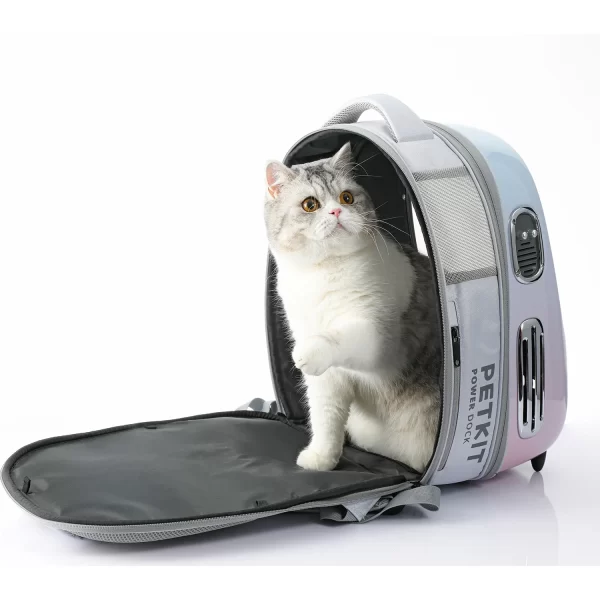 PetKit Retro Smart Pet Backpack 2, Desert Camo - Image 5