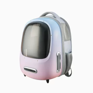 PetKit Retro Smart Pet Backpack 2, Gradual Pink