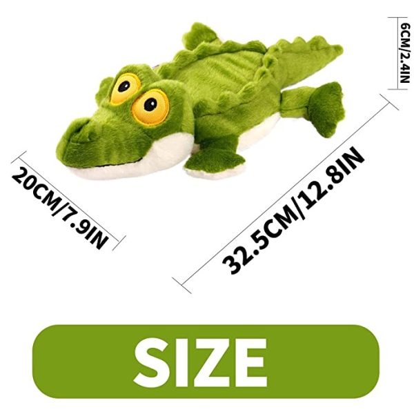 AFP Ultrasonic Rave Alligator Plush Dog Toy - Image 3