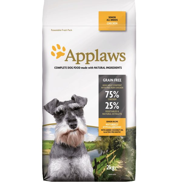 Applaws Senior Chicken Dry Dog Food, 7.5 kg