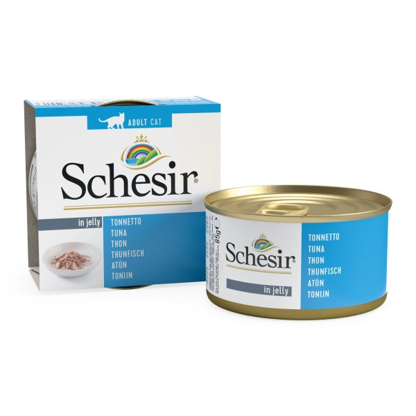 Schesir Tuna Wet Cat Food, 85g - Image 3