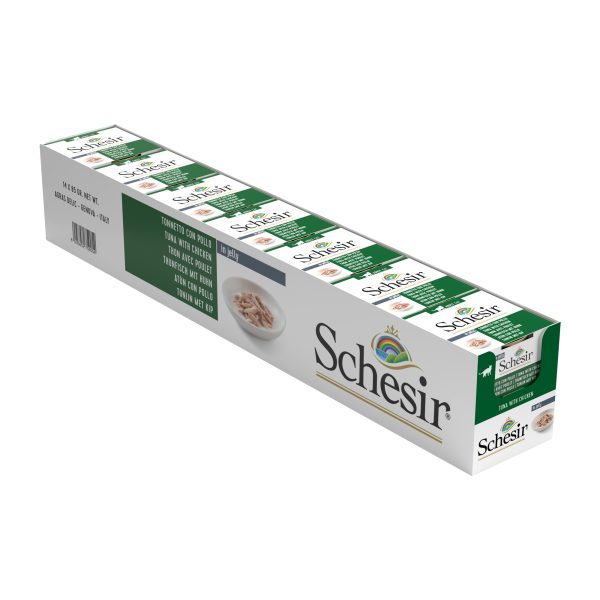Schesir Tuna with Chicken Wet Cat Food, 85g - Image 6