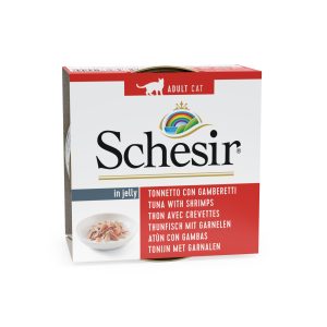 Schesir Tuna with Shrimp Wet Cat Food, 85g