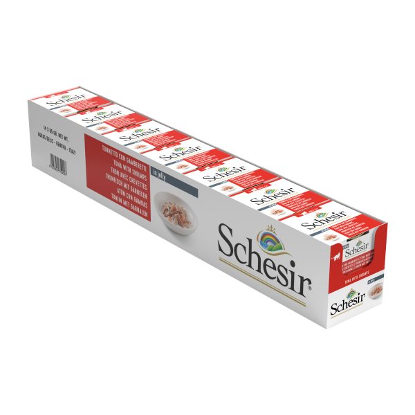 Schesir Tuna with Shrimp Wet Cat Food, 85g - Image 7