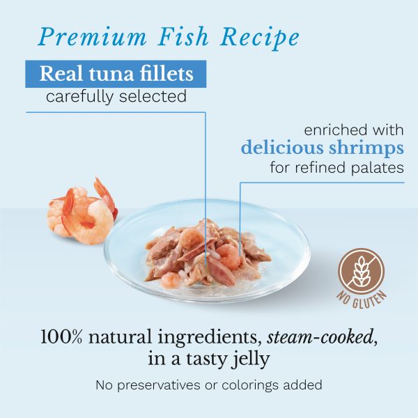 Schesir Tuna with Shrimp Wet Cat Food, 85g - Image 2