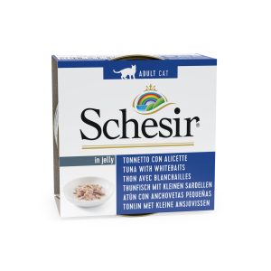 Schesir Tuna with Whitebait Wet Cat Food, 85g