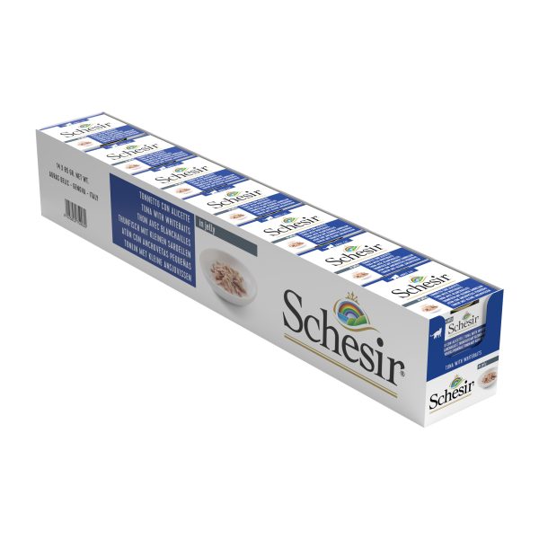 Schesir Tuna with Whitebait Wet Cat Food, 85g - Image 7