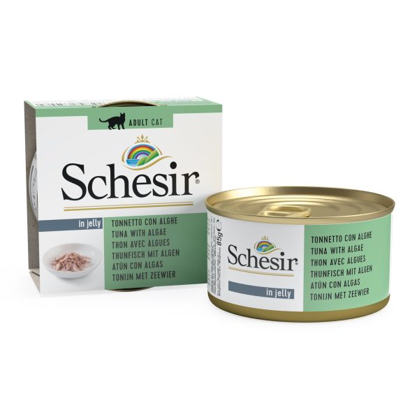 Schesir Tuna with Algae Wet Cat Food, 85g - Image 4
