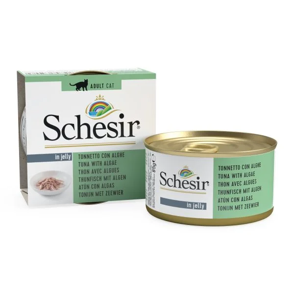 Schesir Tuna with Algae Wet Cat Food, 85g - Image 4