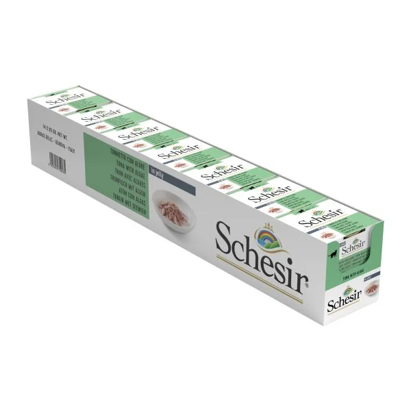 Schesir Tuna with Algae Wet Cat Food, 85g - Image 7