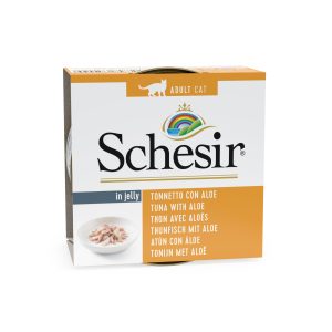 Schesir Tuna with Aloe Wet Cat Food, 85g
