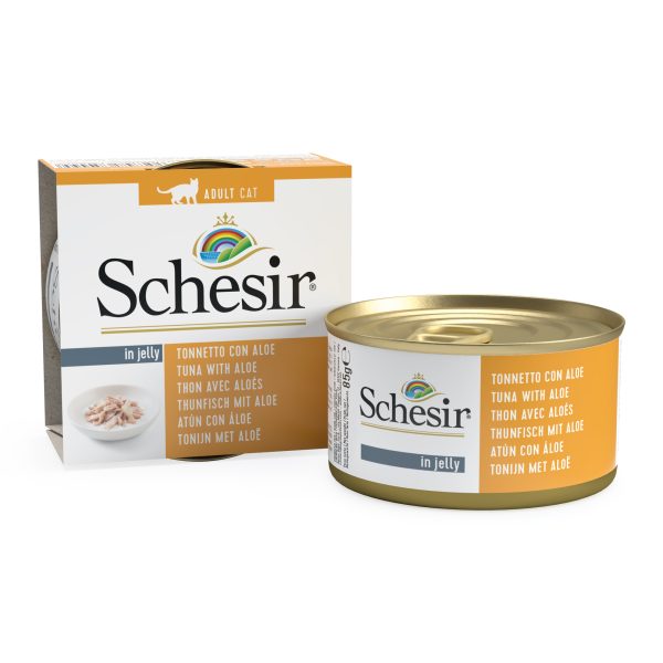 Schesir Tuna with Aloe Wet Cat Food, 85g - Image 4