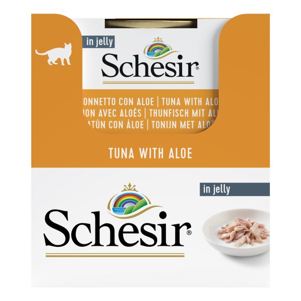 Schesir Tuna with Aloe Wet Cat Food, 85g - Image 5