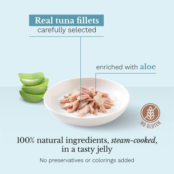 Schesir Tuna with Aloe Wet Cat Food, 85g - Image 2