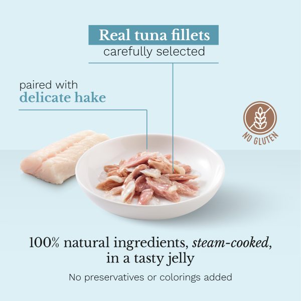 Schesir Tuna with Hake Wet Cat Food, 85g - Image 2