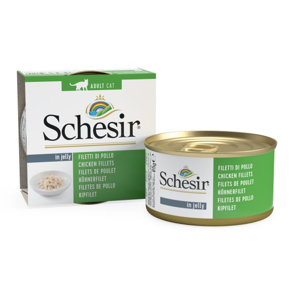 Schesir Chicken Wet Cat Food, 85g - Image 3