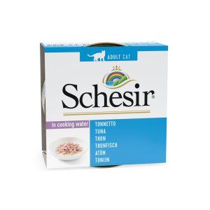 Schesir Tuna in Cooking Water Wet Cat Food, 85g