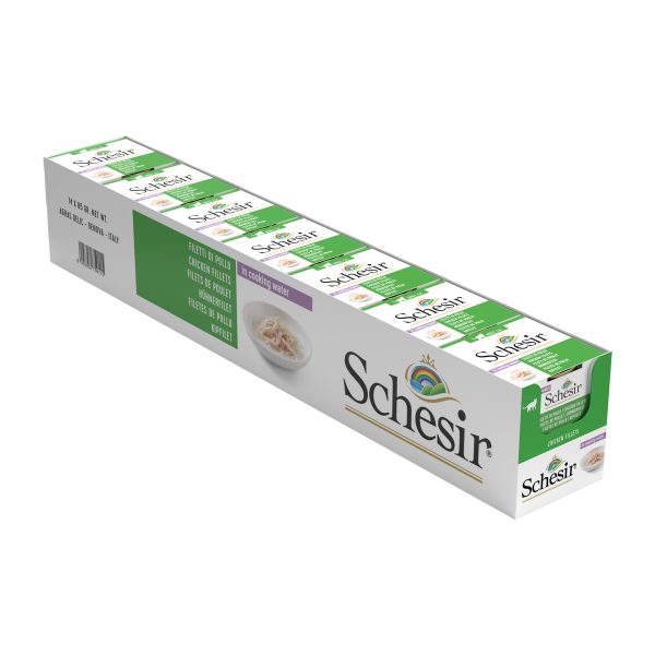 Schesir Chicken in Cooking Water Wet Cat Food, 85g - Image 6