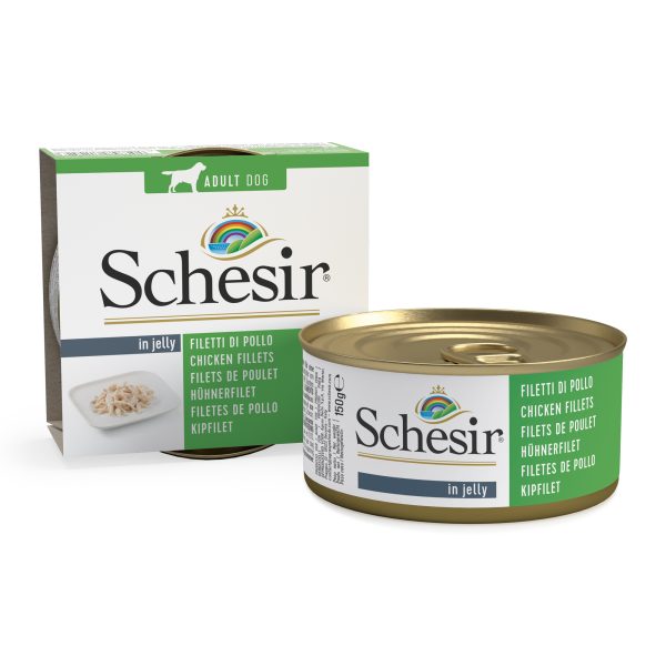 Schesir Chicken Wet Dog Food, 150g - Image 5