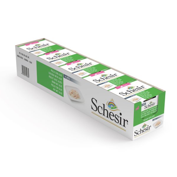 Schesir Chicken with Aloe Wet Puppy Food, 150g - Image 6