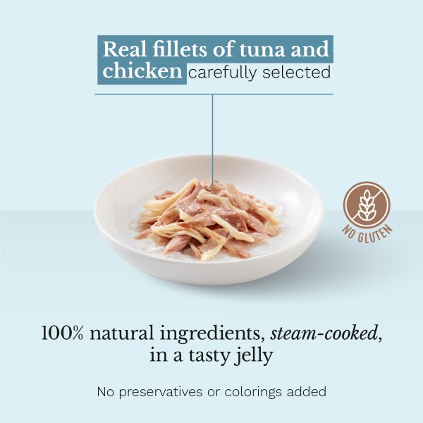 Schesir Tuna and Chicken Pouch Wet Cat Food, 85g - Image 2