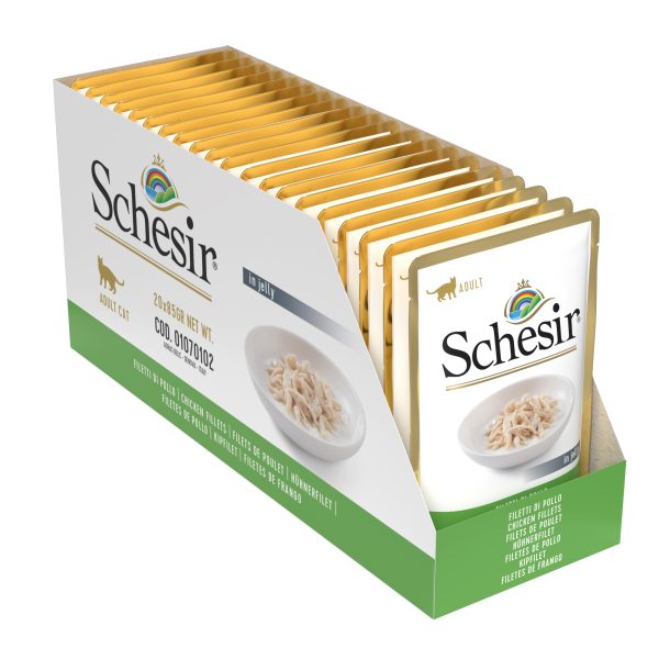Schesir Chicken Pouch Wet Cat Food, 85g - Image 6